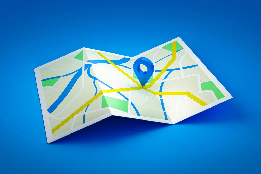 Localização de ponto via GPS